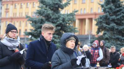 В России вспоминают жертв советских репрессий - svoboda.org - Москва - Россия