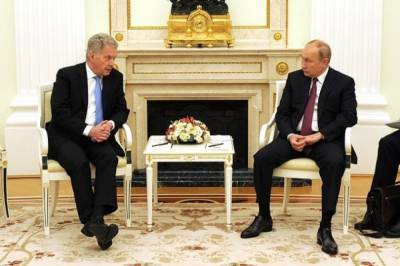 Владимир Путин - Саули Ниинист - Нафтали Беннетый - Путин заявил, что товарооборот с Финляндией вырос на 21% - aif.ru - Россия - Израиль - Финляндия