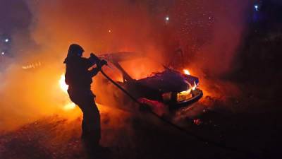 В Смоленске на ходу загорелся автомобиль - rabochy-put.ru - Смоленск - county Logan