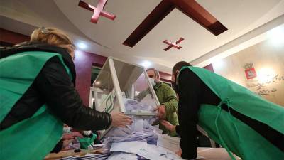 Каха Каладзе - Ника Мелия - ЦИК Грузии опубликовала предварительные результаты выборов мэров - iz.ru - Израиль - Грузия - Тбилиси