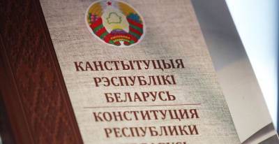 Юрий Воскресенский - Для публичного обсуждения проект новой Конституции Беларуси будет представлен не позднее 7 ноября - grodnonews.by - Белоруссия - Конституция