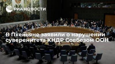 Ким Ченын - Ким Чен Ын - Глава МИД КНДР Чо Чхоль Су: обсуждение СБ ООН северокорейских ракет нарушает суверенитет - ria.ru - США - КНДР - Англия - Франция - Пхеньян - Сеул