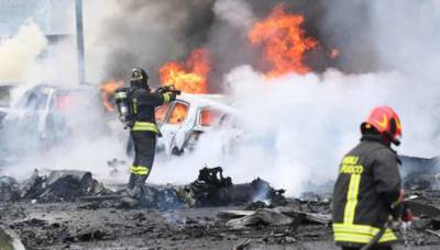 В Италии разбился частный самолет с пассажирами - lenta.ua - Украина - Италия - Германия - Франция