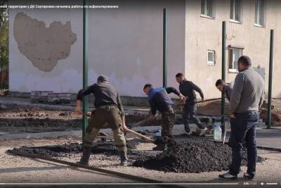 В Смоленске кое-где кладут асфальт на Сортировке - mk-smolensk.ru - Смоленск