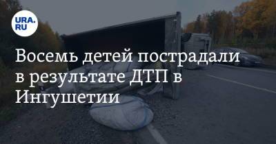 Восемь детей пострадали в результате ДТП в Ингушетии - ura.news - респ. Ингушетия - респ. Калмыкия