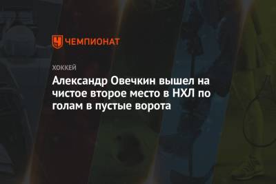 Александр Овечкин - Уэйн Гретцки - Александр Овечкин вышел на чистое второе место в НХЛ по голам в пустые ворота - championat.com - Вашингтон - шт. Аризона