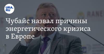 Анатолий Чубайс - Чубайс назвал причины энергетического кризиса в Европе - ura.news - Россия - Ливан