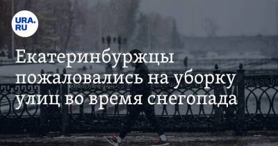 Алексей Орлов - Алексей Бубнов - Екатеринбуржцы пожаловались на уборку улиц во время снегопада - ura.news - Екатеринбург