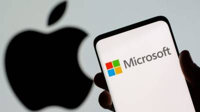 Dow Jones - Microsoft впервые за год обогнала по капитализации Apple - hubs.ua - Украина - Microsoft