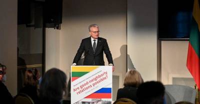 Гитанас Науседа - Президент Литвы выразил надежду на хорошие отношения с Россией - obzor.lt - Москва - Россия - Литва - Вильнюс