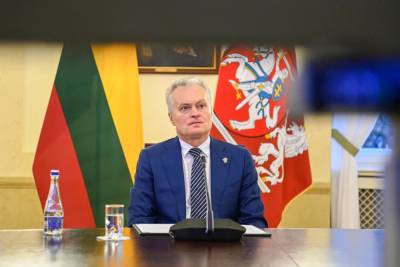 Гитанас Науседа - Президент Литвы наложил вето на поправки к Закону о постоянном представителе сейма в ЕС - obzor.lt - Литва