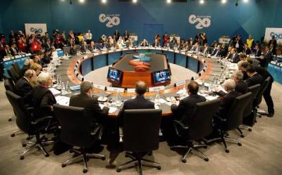 Владимир Путин - Марио Драги - В Риме начал работу саммит G20 - vm.ru - Россия - Италия - Рим
