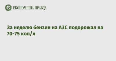 Shell - За неделю бензин на АЗС подорожал на 70-75 коп/л - epravda.com.ua - Украина