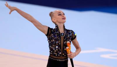 Арина Аверина - Дина Аверина - Алина Горносько - Оноприенко стала пятой в многоборье на ЧМ по художественной гимнастике - sportarena.com - Украина - Белоруссия