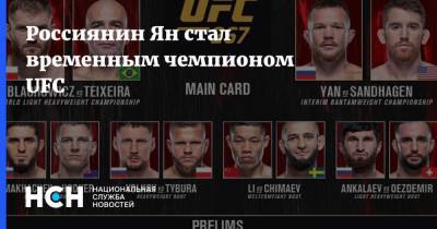 Петр Ян - Россиянин Ян стал временным чемпионом UFC - nsn.fm - Россия - США - Красноярский край - Абу-Даби