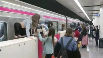 В Токио мужчина с ножом устроил пожар в вагоне метро, пострадало около 15 человек (видео) - sharij.net - Киев - Токио - Япония