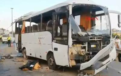 Автобус с российскими туристами попал в ДТП в Анталье. Пострадали девять человек - znak.com - Россия - Турция