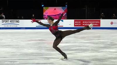 Камила Валиева - Елизавета Туктамышева - Алена Косторная - Камила Валиева, Елизавета Туктамышева и Алена Косторная заняли первые три места на этапе Гран-при в Канаде - 1tv.ru - Канада