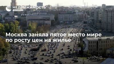 Knight Frank: Москва заняла пятое место мире по росту цен на жилье - realty.ria.ru - Москва - Южная Корея - Канада - Сеул
