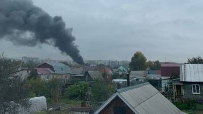 Пензенцы сообщают о пожаре в районе фабрики игрушек - penzainform.ru - Россия - Пензенская обл.