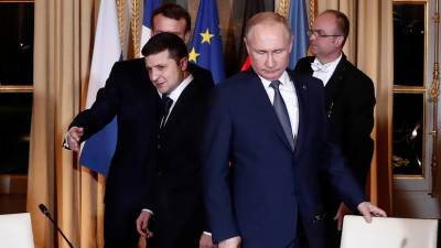 Владимир Зеленский - Владимир Путин - Дмитрий Песков - Песков заявил об отсутствии предпосылок для встречи Путина с Зеленским - russian.rt.com - Россия - Украина