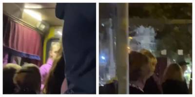 В Одессе маршрутчик "взял в плен" пассажиров, видео: "запер двери и..." - politeka.net - Украина - Одесса