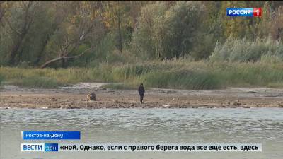 Из-за сильного ветра Дон уходит из своего русла в Азовское море - dontr.ru