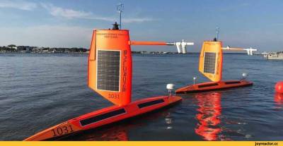 Инженеры, обсуживающие морской дрон Saildrone, поделились редким видео изнутри урагана Сэм - rusjev.net - Сан-Франциско