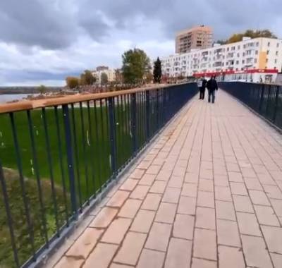 Пешеходный мост отремонтировали на набережной Федоровского в Нижнем Новгороде - vgoroden.ru - Нижний Новгород