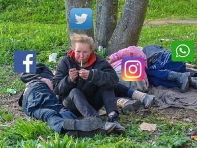 День, когда интернет остановился: только мемы и шутки о глобальном сбое соцсетей - rosbalt.ru