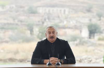 Ильхам Алиев - Президент Ильхам Алиев - Президент Ильхам Алиев: Мы победили, создали новую реальность, и каждый должен и будет считаться с этой реальностью - trend.az - Азербайджан - район Джебраильский