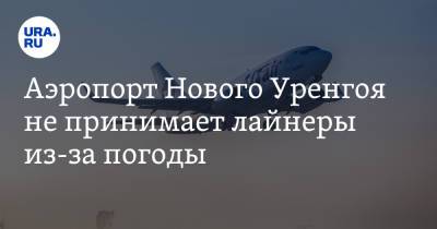 Аэропорт Нового Уренгоя не принимает лайнеры из-за погоды - ura.news - Уфа - Сургут - Югра - Омск - окр. Янао - Уральск - Новый Уренгой