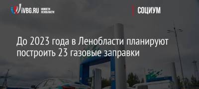 Михаил Присяжнюк - До 2023 года в Ленобласти планируют построить 23 газовые заправки - ivbg.ru - Украина - Ленинградская обл. - Санкт-Петербург - Всеволожск