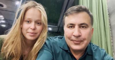 Михаил Саакашвили - Елизавета Ясько - Украинская любовница Саакашвили навестила политика в тюрьме в Грузии - ren.tv - Украина - Грузия