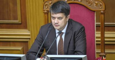 Дмитрий Разумков - Разумков обещает идти в суд, если "Слуга народа" лишит его депутатского мандата (видео) - focus.ua - Украина - Парламент