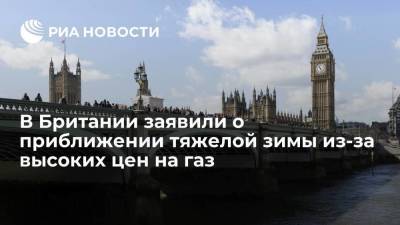 В Energy UK предупредили британцев о тяжелой зиме из-за рекордно высоких цен на газ - smartmoney.one - Англия