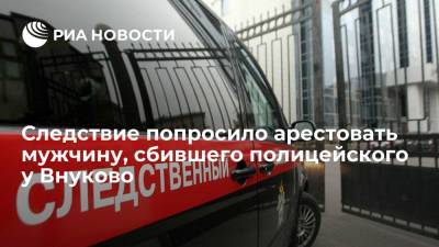 Юлия Иванова - Следствие попросило арестовать мужчину, сбившего полицейского у аэропорта Внуково - ria.ru - Москва - Россия - Армения - ЦФО