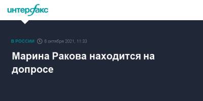 Ирина Волк - Марина Ракова - Марина Ракова задержана - interfax.ru - Москва - Россия