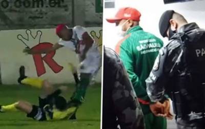 В Бразилии футболист жестоко избил судью - korrespondent.net - Украина - Бразилия