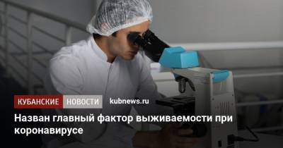 Назван главный фактор выживаемости при коронавирусе - kubnews.ru - Испания - Канада