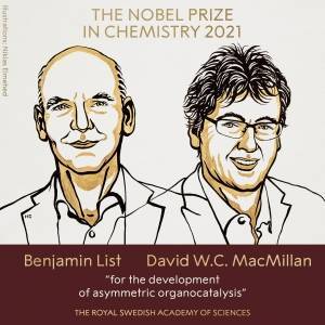 Названы лауреаты Нобелевской премии 2021 года по химии - reporter-ua.com - США - Франция