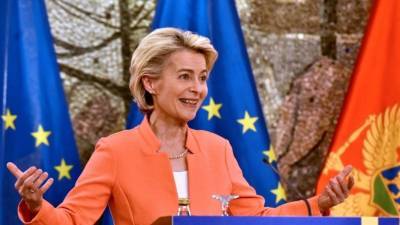 Глава Еврокомиссии заверила 6 балканских стран в прочности перспектив их вступления в ЕС - golos-ameriki.ru - Сербия - Македония - Черногория - Ляйен - Косово - Албания - Босния и Герцеговина