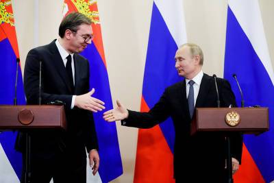 Владимир Путин - Александр Вучич - Юрий Борисов - Вучич решил просить помощи у Путина из-за подорожания газа - tvc.ru - Россия - Словения - Сербия