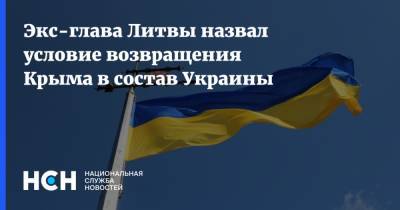 Витаутас Ландсбергис - Экс-глава Литвы назвал условие возвращения Крыма в состав Украины - nsn.fm - Россия - Украина - Киев - Крым - Литва
