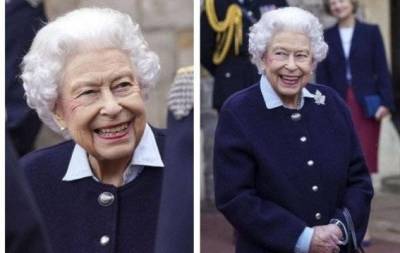 Елизавета II - Кейт Миддлтон - Елизавета Королева - Ii (Ii) - Королева Елизавета II появилась на публике в уютном осеннем образе (ФОТО) - skuke.net - Англия