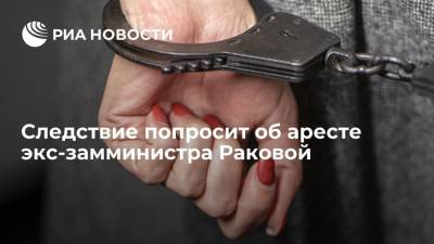Марина Ракова - Следствие попросит об аресте экс-замминистра просвещения и экс-замглавы Сбербанка Раковой - ria.ru - Москва - Россия