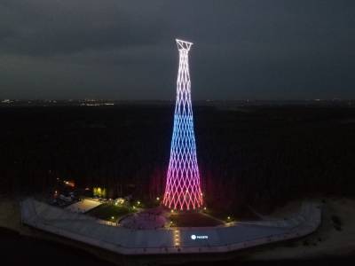 Подсветка Шуховской башни в Дзержинске будет включаться на час раньше - vgoroden.ru - Дзержинск - Нижний Новгород