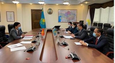 Садыр Жапаров - Посол Кыргызстана обсудил с казахским министром двустороннее сотрудничество - trend.az - Казахстан - Киргизия - Экология
