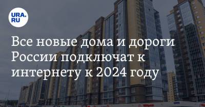 Дмитрий Чернышенко - Все новые дома и дороги России подключат к интернету к 2024 году - ura.news - Россия