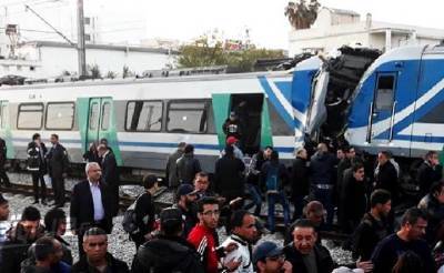 Более 30 человек пострадали при столкновении двух поездов в Тунисе - vm.ru - США - Тунис - Тунисская Респ.